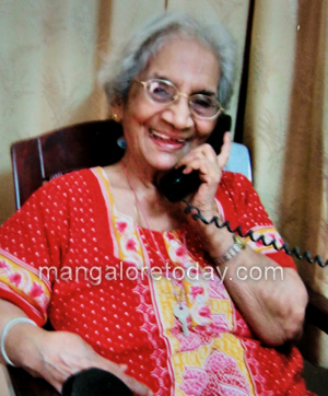 Gladys Dsouza 100 year birthday